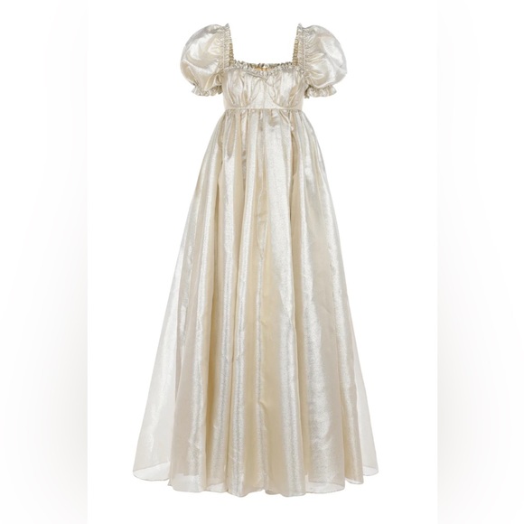 Selkie Dresses & Skirts - Selkie Champagne Gold Seashell Maxi Gown